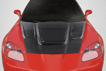 Load image into Gallery viewer, 2005-2013 Chevrolet Corvette C6 Carbon Creations World Challenge Look Hood - 1 Piece