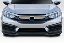 Load image into Gallery viewer, 2016-2018 Honda Civic 2DR 4DR Duraflex Type M Front Lip Under Spoiler - 1 Piece