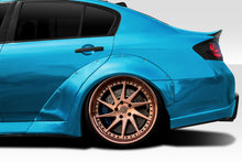Load image into Gallery viewer, 2008-2015 Infiniti G Sedan G37 Q40 Duraflex LBW Rear Fender Flares - 4 Piece