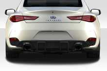 Load image into Gallery viewer, 2017-2022 Infiniti Q60 Duraflex J Spec Rear Diffuser - 3 Piece