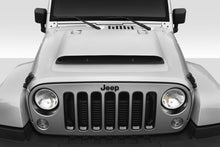 Load image into Gallery viewer, 2007-2018 Jeep Wrangler JK Duraflex Demon Look Hood - 1 Piece