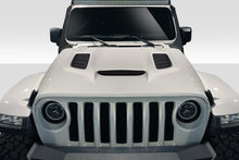 Load image into Gallery viewer, 2018-2025 Jeep Wrangler JL Gladiator JT Duraflex Vortex Look Hood - 1 Piece