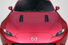 Load image into Gallery viewer, Universal Carbon Creations Race Hood Louver Vents - 2 Piece
