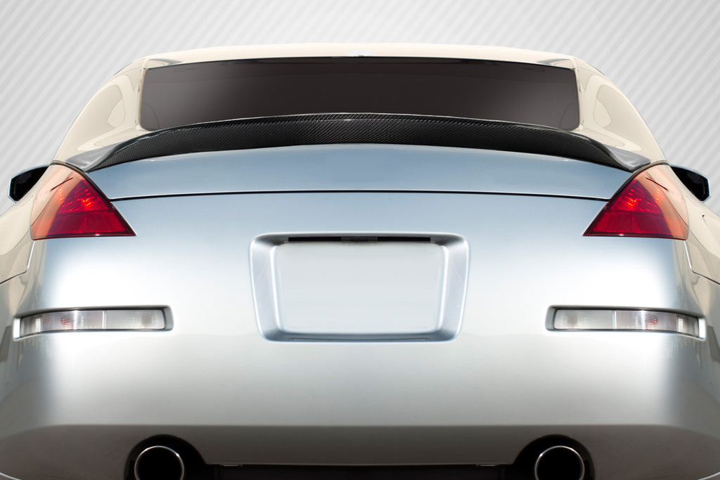 2003-2008 Nissan 350Z Z33 2DR Coupe Carbon Creations BZ Rear Wing Spoiler - 1 Piece
