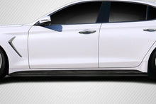Load image into Gallery viewer, 2019-2023 Genesis G70 Carbon Creations MSR Side Skirts Rocker Panels - 2 Piece