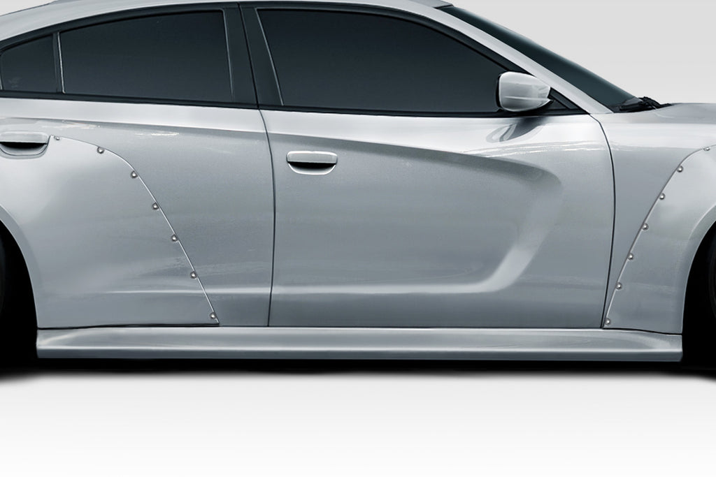 2015-2023 Dodge Charger Duraflex SKS Wide Body Side Skirts Rocker Panels - 2 Piece
