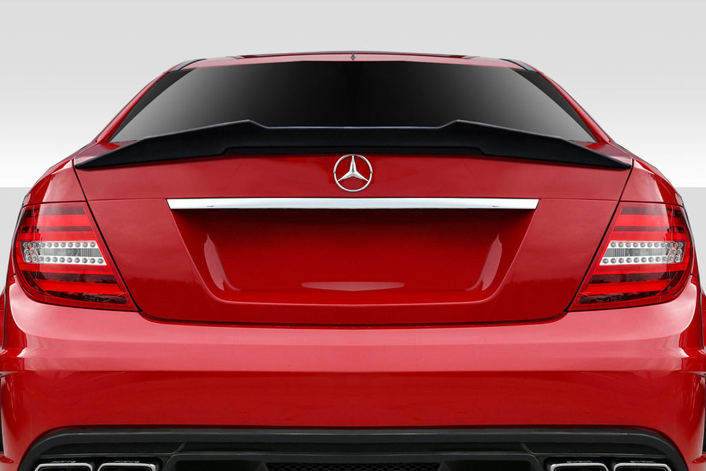2008-2014 Mercedes C Class W204 Duraflex Plasma Rear Wing Spoiler - 1 Piece