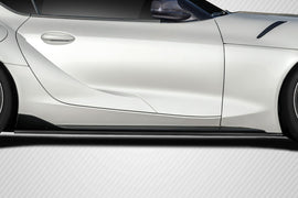2020-2025 Toyota Supra A90 Carbon Creations Speed Side Skirts Splitters - 2 Piece (S)