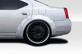 2006-2010 Dodge Charger Duraflex Novara Wide Body Rear Fender Flares - 4 Piece