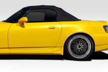 Load image into Gallery viewer, 2000-2009 Honda S2000 Duraflex OEM Look Side Skirt Add Ons - 2 Piece