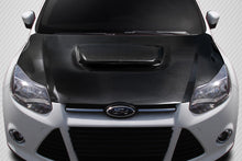 Load image into Gallery viewer, 2012-2014 Ford Focus Carbon Creations Ram Air Hood - 1 Piece
