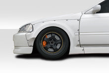 Load image into Gallery viewer, 1996-2000 Honda Civic HB Duraflex MMR Front Fender Flares (+60mm) - 2 Piece