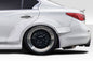 2014-2023 Infiniti Q50 Duraflex Redline Wide Body Rear Fender Flares (+40mm)  - 6 Piece