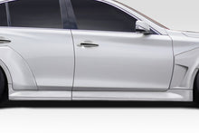 Load image into Gallery viewer, 2014-2023 Infiniti Q50 Duraflex Redline Wide Body Side Skirts Rocker Panels - 4 Piece