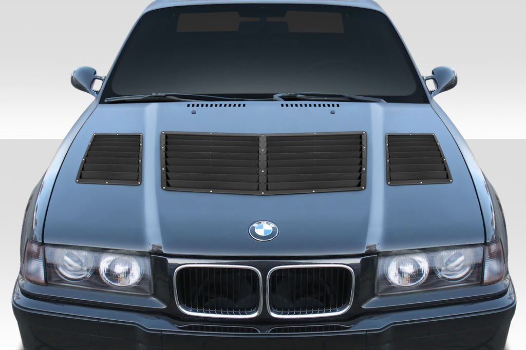 1992-1998 BMW M3 E36 2DR Convertible Duraflex GT1 Hood Vents - 3 Piece