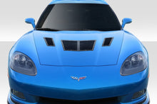 Load image into Gallery viewer, 2005-2013 Chevrolet Corvette C6 Duraflex GT1 Hood Vents - 3 Piece