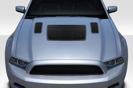 2013-2014 Ford Mustang Duraflex GT1 Hood Vents - 3 Piece