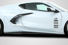 Load image into Gallery viewer, 2020-2025 Chevrolet Corvette C8 Carbon Creations Gran Veloce Side Skirt Splitters - 2 Piece