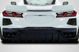 2020-2025 Chevrolet Corvette C8 Carbon Creations Gran Veloce Rear Diffuser - 1 Piece