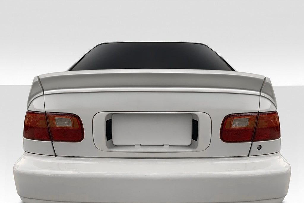 1992-1995 Honda Civic 4DR Duraflex Dragster Rear Wing Spoiler - 3 Piece