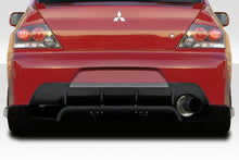 Load image into Gallery viewer, 2003-2006 Mitsubishi Lancer Evolution 8 9 Duraflex VRS Rear Diffuser - 3 Piece