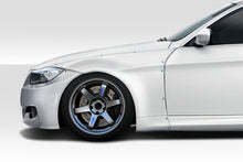 Load image into Gallery viewer, 2006-2011 BMW 3 Series E90 4DR Duraflex HX Wide Body Front Fender Flares - 2 Piece
