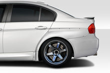 Load image into Gallery viewer, 2006-2011 BMW 3 Series E90 4DR Duraflex HX Wide Body Rear Fender Flares - 2 Piece