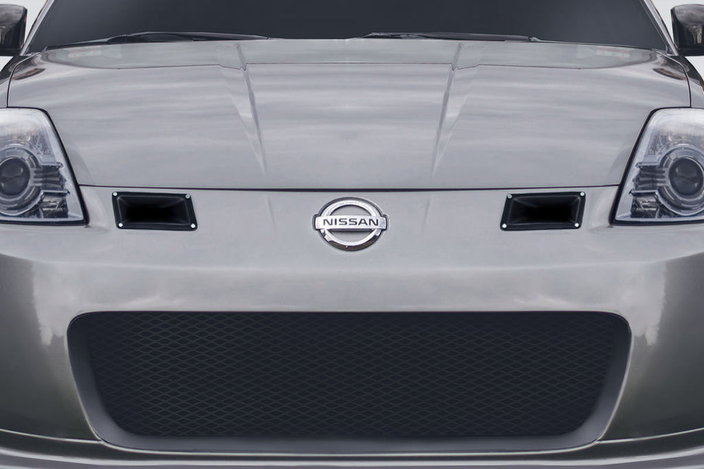 2003-2008 Nissan 350Z Z33 Duraflex N1 Front Bumper Cover Vents - 2 Piece