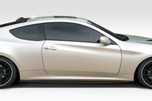 Load image into Gallery viewer, 2010-2016 Hyundai Genesis Coupe 2DR Duraflex UnderG Side Skirt Rocker Panels - 2 Piece
