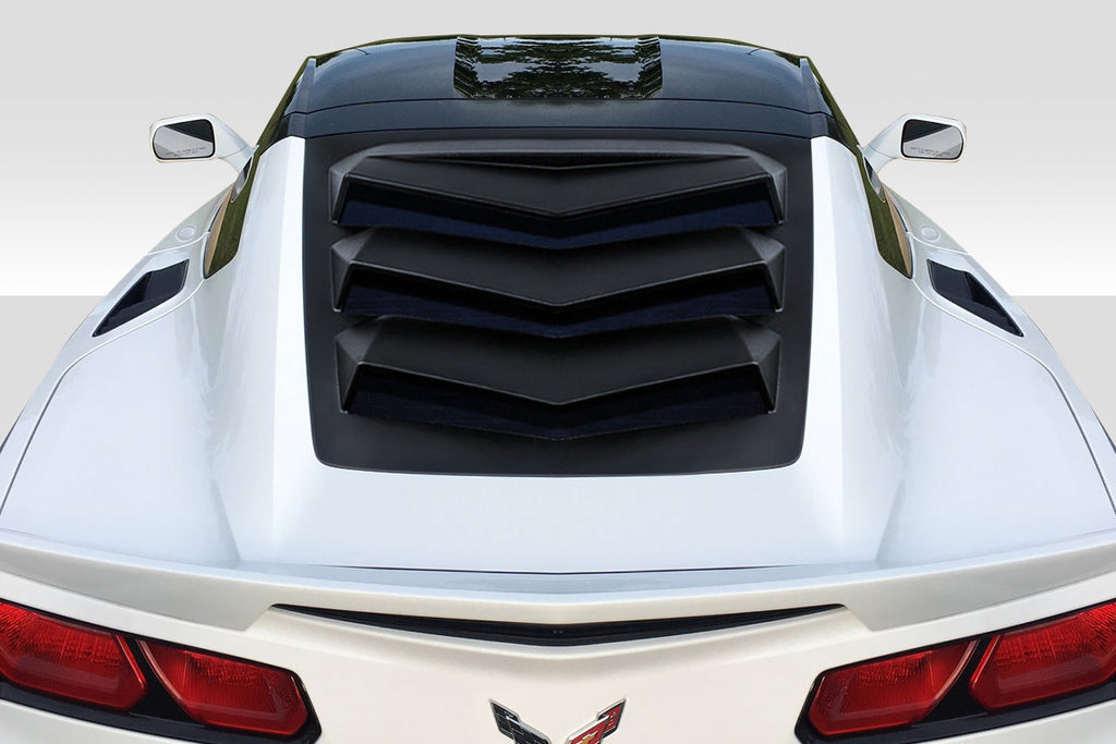 2014-2019 Chevrolet Corvette C7 Duraflex ZLR Rear Window Louver - 1 Piece