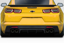 Load image into Gallery viewer, 2016-2023 Chevrolet Camaro Duraflex Shark Rear Diffuser - 1 Piece ( Quad exhaust version)