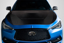Load image into Gallery viewer, 2017-2022 Infiniti Q60 Carbon Creations GTS Look Hood - 1 Piece