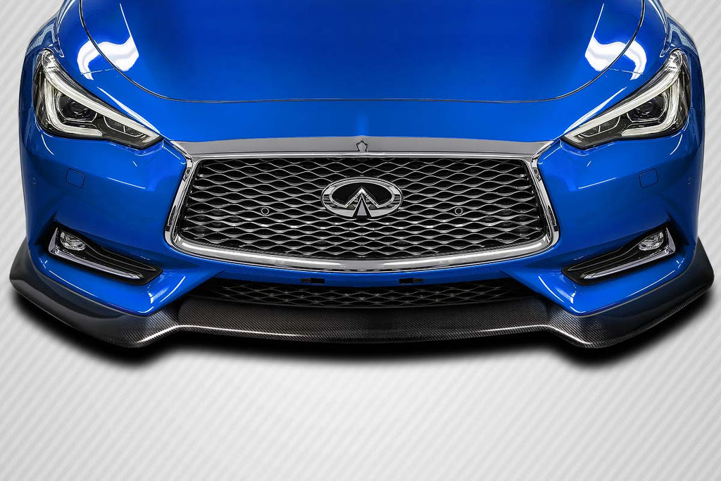 2017-2022 Infiniti Q60 Carbon Creations AP Front Lip Spoiler Air Dam - 1 Piece