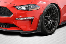 Load image into Gallery viewer, 2018-2023 Ford Mustang Carbon Creations Z1 Front Lip Spoiler Air Dam - 2 Pieces ( Non performance model )
