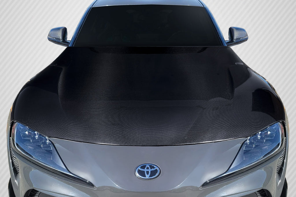 2020-2025 Toyota Supra A90 Carbon Creations OEM Look Hood - 1 Piece