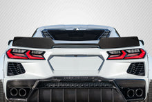 Load image into Gallery viewer, 2020-2025 Chevrolet Corvette C8 Carbon Creations Gran Veloce Wicker Bill Rear Wing Spoiler - 1 Piece