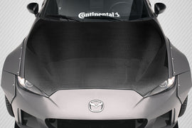2016-2023 Mazda Miata Carbon Creations OEM Look Hood - 1 Piece