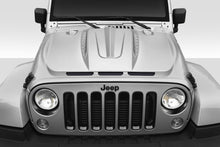 Load image into Gallery viewer, 2018-2025 Jeep Wrangler JL Gladiator JT Duraflex Beast Hood - 1 Piece