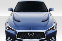 Load image into Gallery viewer, 2017-2022 Infiniti Q60 Duraflex TS1 Hood - 1 Piece
