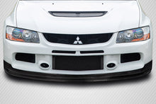 Load image into Gallery viewer, 2006-2006 Mitsubishi Lancer Evolution 9 Carbon Creations Varte Front Lip Spoiler Air Dam - 1 Piece
