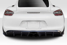 Load image into Gallery viewer, 2014-2016 Porsche Cayman Duraflex Motox Rear Diffuser - 3 Piece