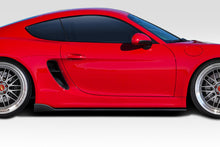 Load image into Gallery viewer, 2014-2016 Porsche Cayman Duraflex Motox Side Skirt Splitters - 2 Piece