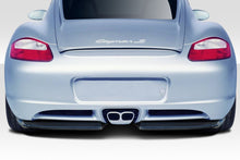 Load image into Gallery viewer, 2006-2010 Porsche Cayman Duraflex Motox Rear Lip Under Spoiler - 2 Piece
