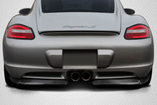 Load image into Gallery viewer, 2006-2010 Porsche Cayman Carbon Creations Motox Rear Lip Spoiler Air Dam - 2 Pieces