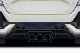 2017-2021 Honda Civic TypeR Duraflex BZ Rear Bumper Add On - 1 Piece