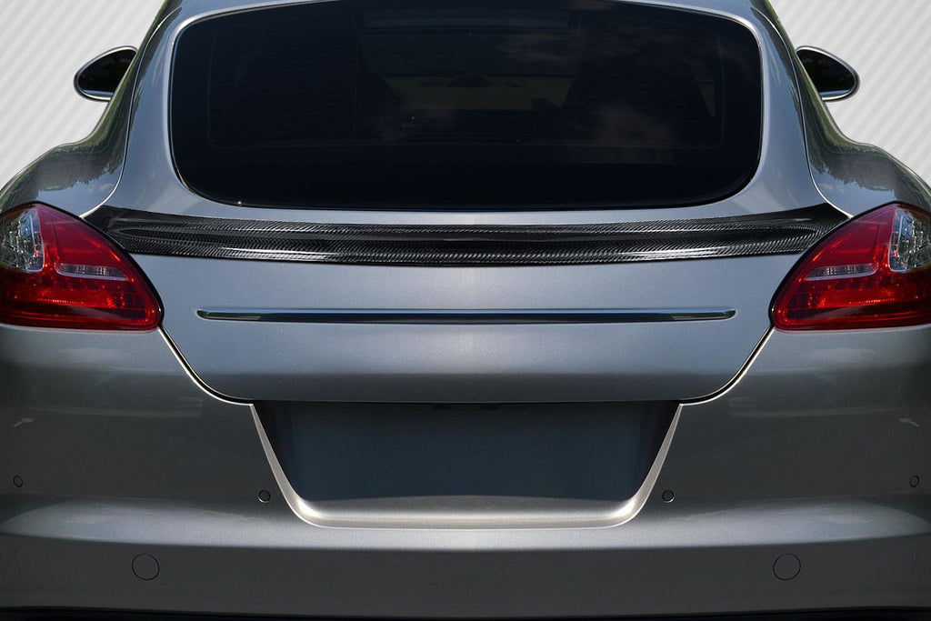 2010-2013 Porsche Panamera Carbon Creations W1 Rear Wing Spoiler - 1 Piece