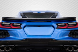 2020-2025 Chevrolet Corvette C8 Carbon Creations Gran Veloce Flush Mount Rear Wing Spoiler - 1 Piece