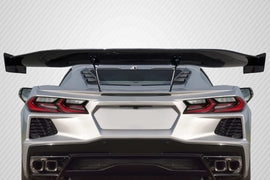 2020-2025 Chevrolet Corvette C8 Carbon Creations Gran Veloce GT Rear Wing Spoiler - 5 Piece