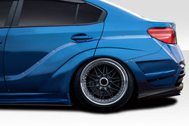2015-2021 Subaru WRX STI Duraflex VRS Wide Body Rear Fender Flares - 9 Piece