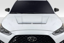 Load image into Gallery viewer, 2019-2023 Hyundai Veloster Duraflex J Speed Hood - 1 Piece